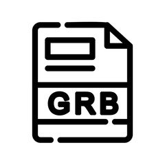 GRB Icon - obrazy, fototapety, plakaty