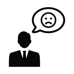 Negative Review Icon