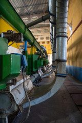 I ventilator system in a cotton industry