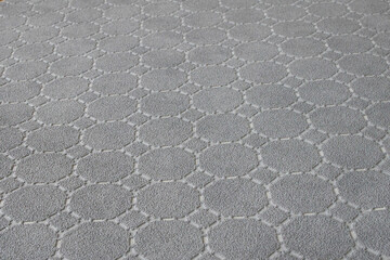 Geometric texture of grey wallpaper for background