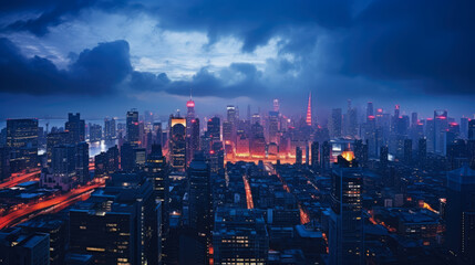 Fototapeta premium Beautiful Cityscape 