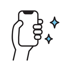 スマホ　スマートフォン　アイコン