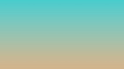 natural combination of deep turquoise and tan solid color gradient background