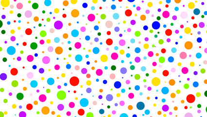 pattern with colorful confetti