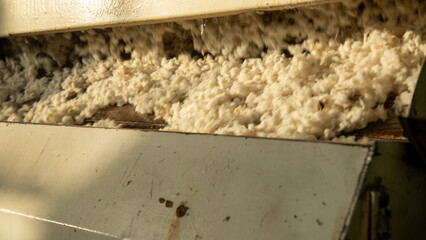 the processing unit of the cotton industry