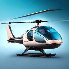 helicopter in flight