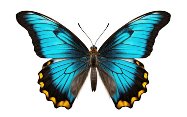 Fluttering Beauty Navigating the Delight of Butterfly on White or PNG Transparent Background.