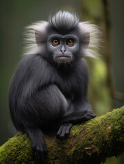 dusky leaf monkey