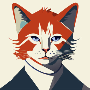 David Bowie cat