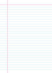Lined paper for notebooks. Leaf. sheet with pencil