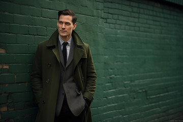 Urban Green - Man in Overcoat