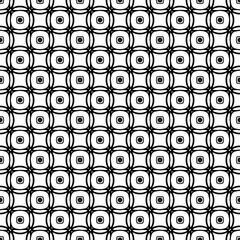 Black seamless abstract pattern. Overlay for background and backdrop. Ornamental design. PNG graphic illustration with transparent background.