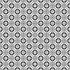 Black seamless abstract pattern. Overlay for background and backdrop. Ornamental design. PNG graphic illustration with transparent background.