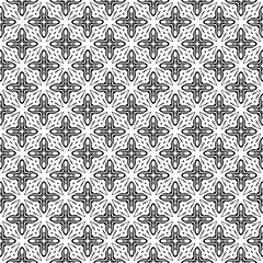 Black seamless abstract pattern. Overlay for background and backdrop. Ornamental design. PNG graphic illustration with transparent background.