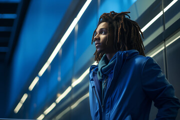 Blue Reflection - Pensive Young Adult