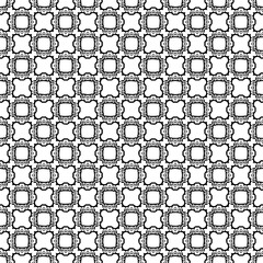 Black seamless abstract pattern. Overlay for background and backdrop. Ornamental design. PNG graphic illustration with transparent background.