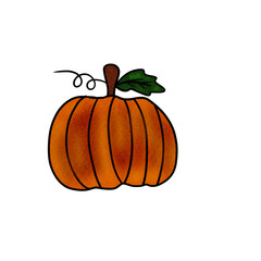 Fall and Thanksgiving clipart set