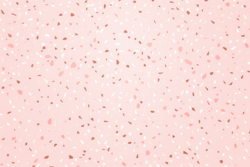 Pastel Texture Of Terrazzo Tiles With Small Specks Created Using Artificial Intelligence