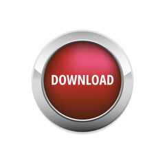 Big red download button, shiny website UI element