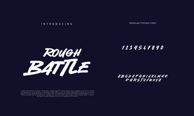 Best Alphabet Painting Paint Brush Beauty Script Logotype Font lettering handwritten