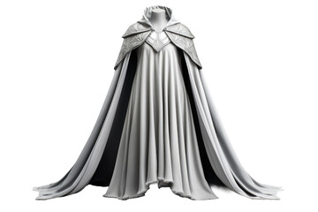 Cape Coats in Stunning Detail Fashion Forward Isolated On Transparent Background.
