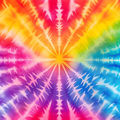 Rainbow Colorful Tie Dye Background