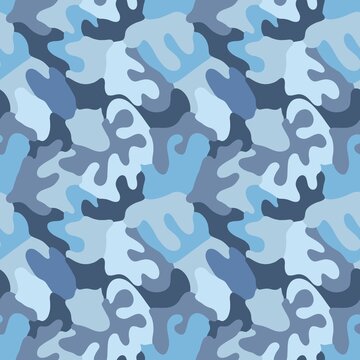 Abstract seamless pattern in millitary style. Illustration in military style for textile, wrapping