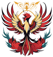 Fototapeta premium tattoo of the bird