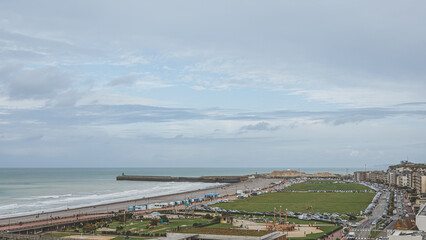 Dieppe, port town on the coast in Normandy
