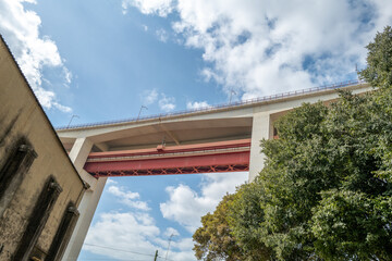 Brücke in Lissabon Portugal