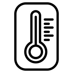 thermometer line