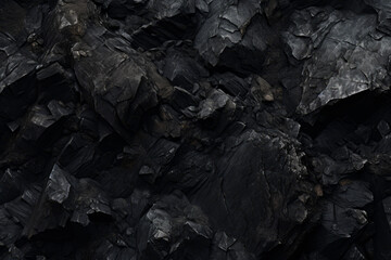 Fondo oscuro de piedra carbonizada.