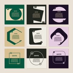 Quotes for instagram post and social post collection.