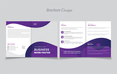 Bi fold Brochure design