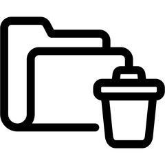 Delete Folder Icon