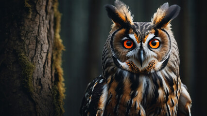 great horned owl , animal photography