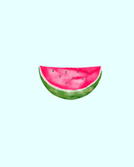 slice of watermelon 