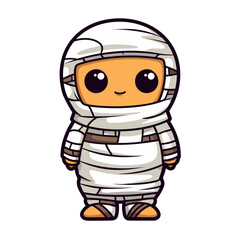 Cute scary toy Halloween character vector clipart. Good for fashion fabrics, children’s clothing, T-shirts, postcards, email header, wallpaper, banner, events, covers, advertising, and more.