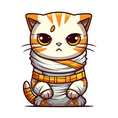 Halloween cat vector clipart. Good for fashion fabrics, children’s clothing, T-shirts, postcards, email header, wallpaper, banner, events, covers, advertising, and more.