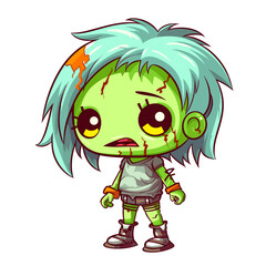 Cute scary toy Halloween character vector clipart. Good for fashion fabrics, children’s clothing, T-shirts, postcards, email header, wallpaper, banner, events, covers, advertising, and more.