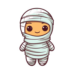 Cute scary toy Halloween character vector clipart. Good for fashion fabrics, children’s clothing, T-shirts, postcards, email header, wallpaper, banner, events, covers, advertising, and more.