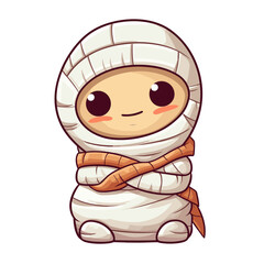 Cute scary toy Halloween character vector clipart. Good for fashion fabrics, children’s clothing, T-shirts, postcards, email header, wallpaper, banner, events, covers, advertising, and more.