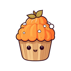 Cupcake vector clipart. Good for fashion fabrics, children’s clothing, T-shirts, postcards, email header, wallpaper, banner, events, covers, advertising, and more.