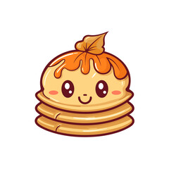 Pancake vector clipart. Good for fashion fabrics, children’s clothing, T-shirts, postcards, email header, wallpaper, banner, events, covers, advertising, and more.