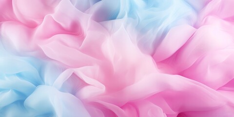 Abstract illustration of cotton candy. 