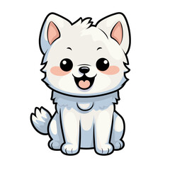 Cute dog vector clipart. Good for fashion fabrics, children’s clothing, T-shirts, postcards, email header, wallpaper, banner, events, covers, advertising, and more.