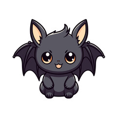 Cute bat vector clipart. Good for fashion fabrics, children’s clothing, T-shirts, postcards, email header, wallpaper, banner, events, covers, advertising, and more.