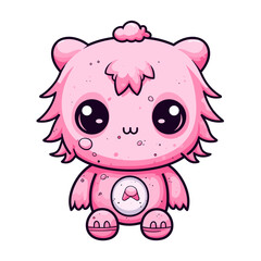 Cute monster vector clipart. Good for fashion fabrics, children’s clothing, T-shirts, postcards, email header, wallpaper, banner, events, covers, advertising, and more.