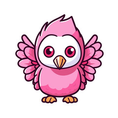 Cute bird vector clipart. Good for fashion fabrics, children’s clothing, T-shirts, postcards, email header, wallpaper, banner, events, covers, advertising, and more.