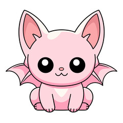 Cute bat vector clipart. Good for fashion fabrics, children’s clothing, T-shirts, postcards, email header, wallpaper, banner, events, covers, advertising, and more.